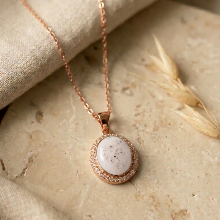 HALO Memorial Pendant round