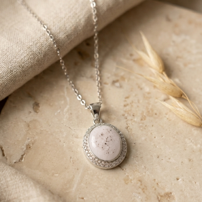 HALO Memorial Pendant round