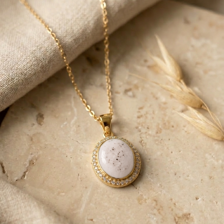 HALO Memorial Pendant round