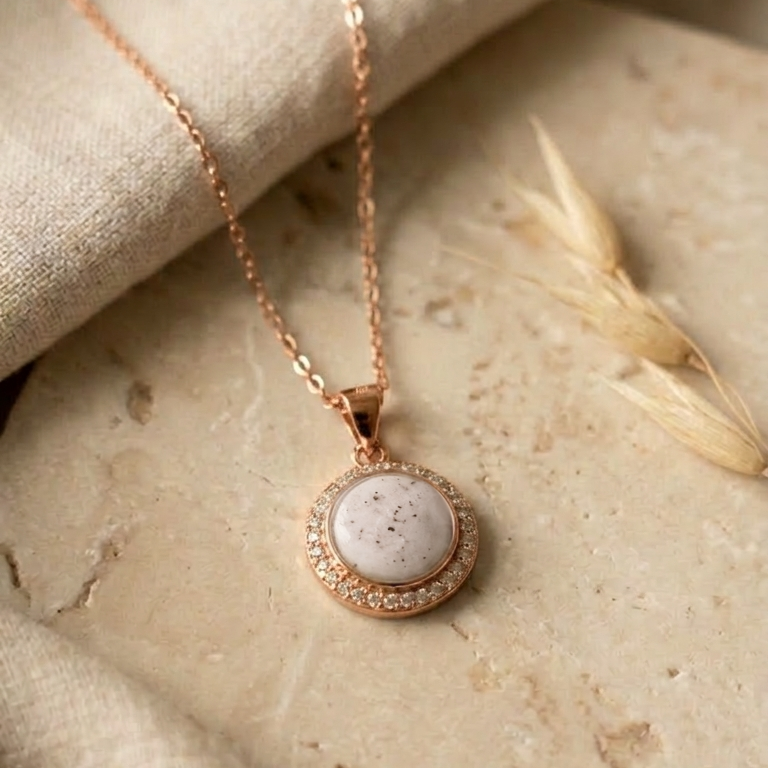 HALO Memorial Pendant round