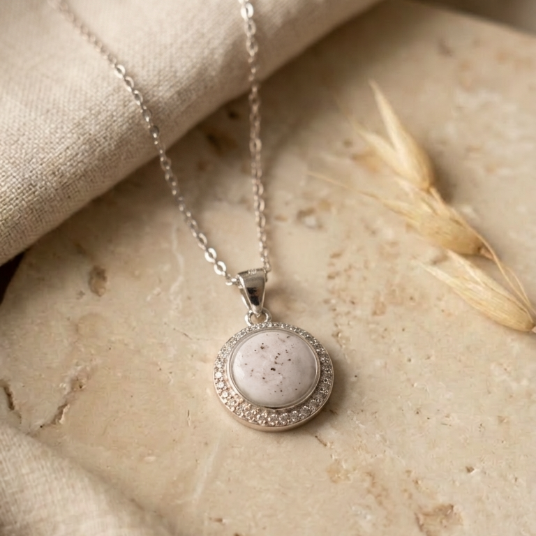 HALO Memorial Pendant round